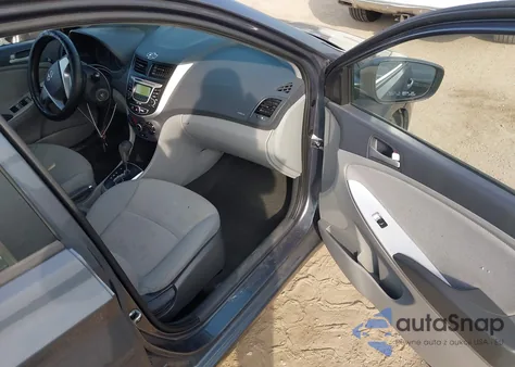 2012 Hyundai Accent Gls from USA, damaged, VIN KMHCT4AE9CU151207